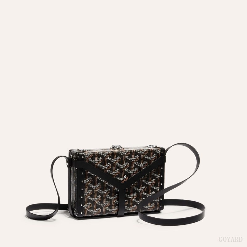 Bolsas Mini Goyard MINAUDIÈRE TRUNK BAG Pretas | GY-EPN7772