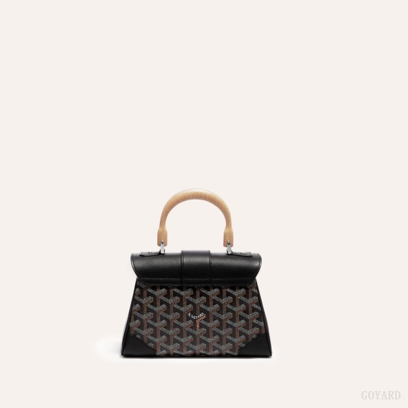 Bolsas Mini Goyard SAIGON SOUPLE MINI BAG Pretas | GY-IRJ1957