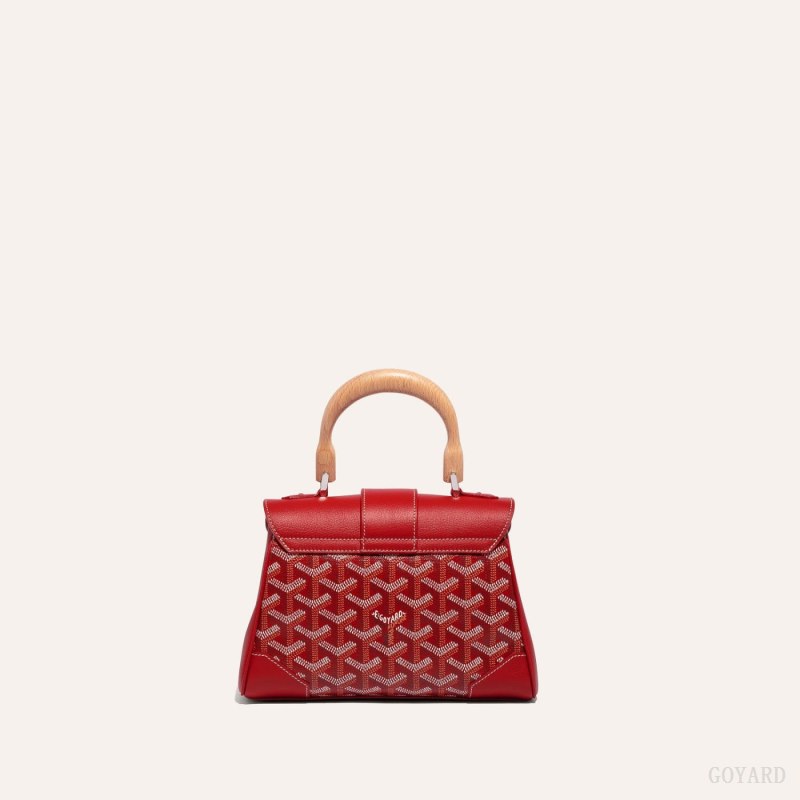 Bolsas Mini Goyard SAIGON SOUPLE MINI BAG Vermelhas | GY-AFZ9608