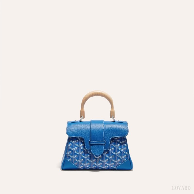 Bolsas Mini Goyard SAIGON SOUPLE MINI BAG Azuis | GY-OZX4350