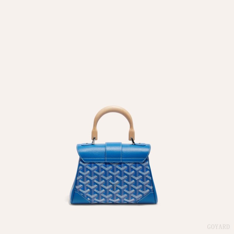 Bolsas Mini Goyard SAIGON SOUPLE MINI BAG Azuis | GY-OZX4350