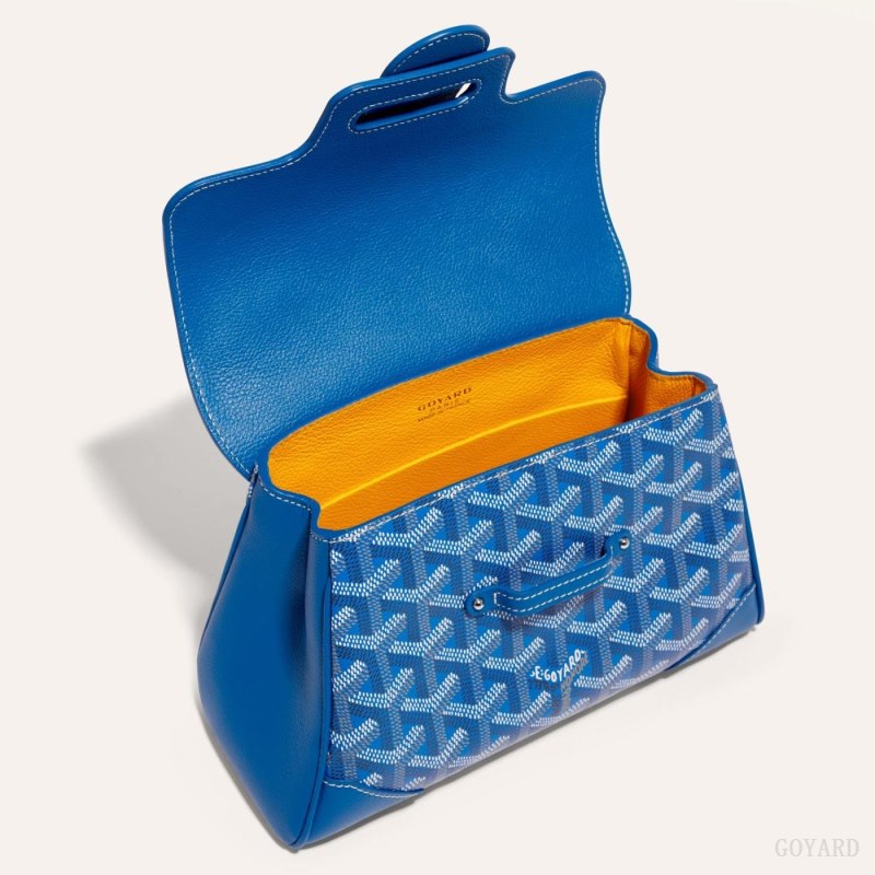 Bolsas Mini Goyard SAIGON SOUPLE MINI BAG Azuis | GY-OZX4350