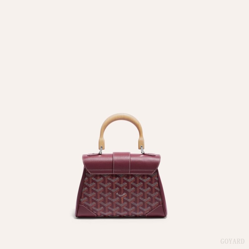 Bolsas Mini Goyard SAIGON SOUPLE MINI BAG Bordeaux | GY-OKN6956