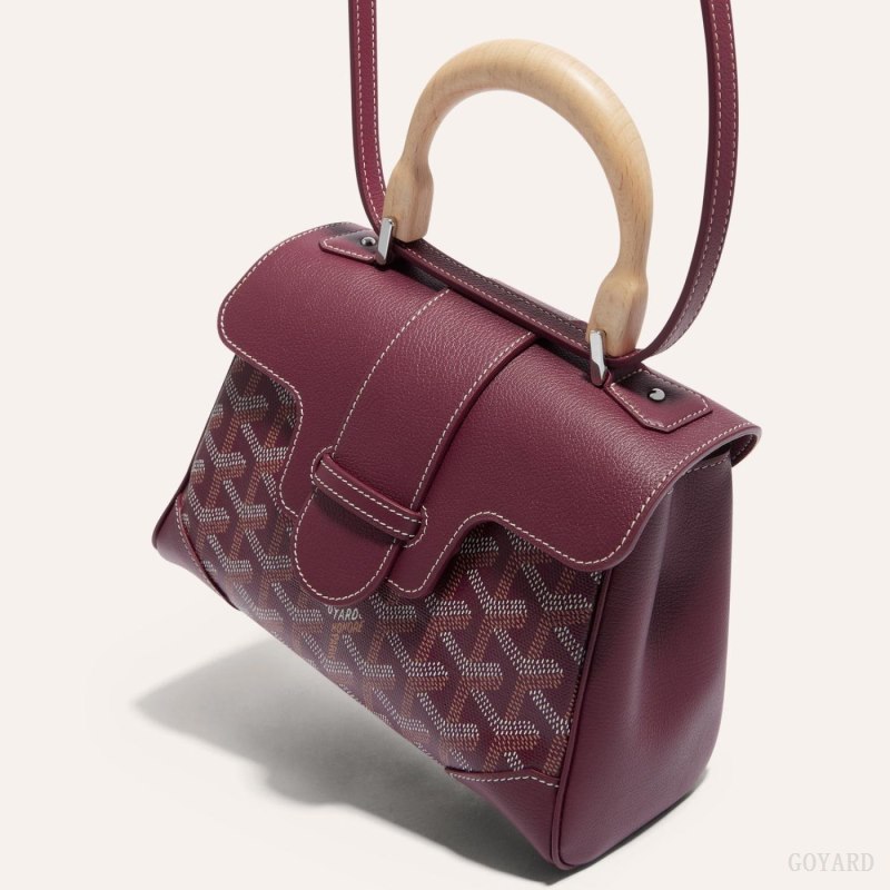Bolsas Mini Goyard SAIGON SOUPLE MINI BAG Bordeaux | GY-OKN6956