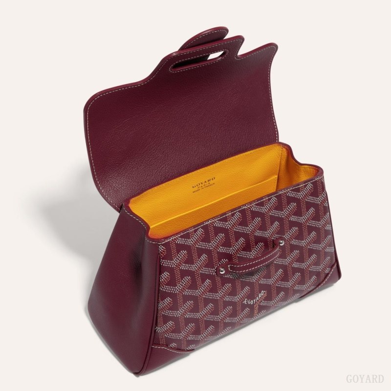 Bolsas Mini Goyard SAIGON SOUPLE MINI BAG Bordeaux | GY-OKN6956
