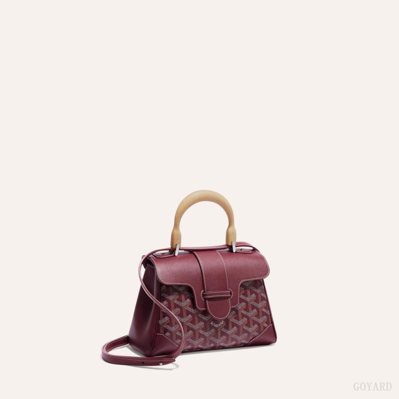 Bolsas Mini Goyard SAIGON SOUPLE MINI BAG Bordeaux | GY-OKN6956
