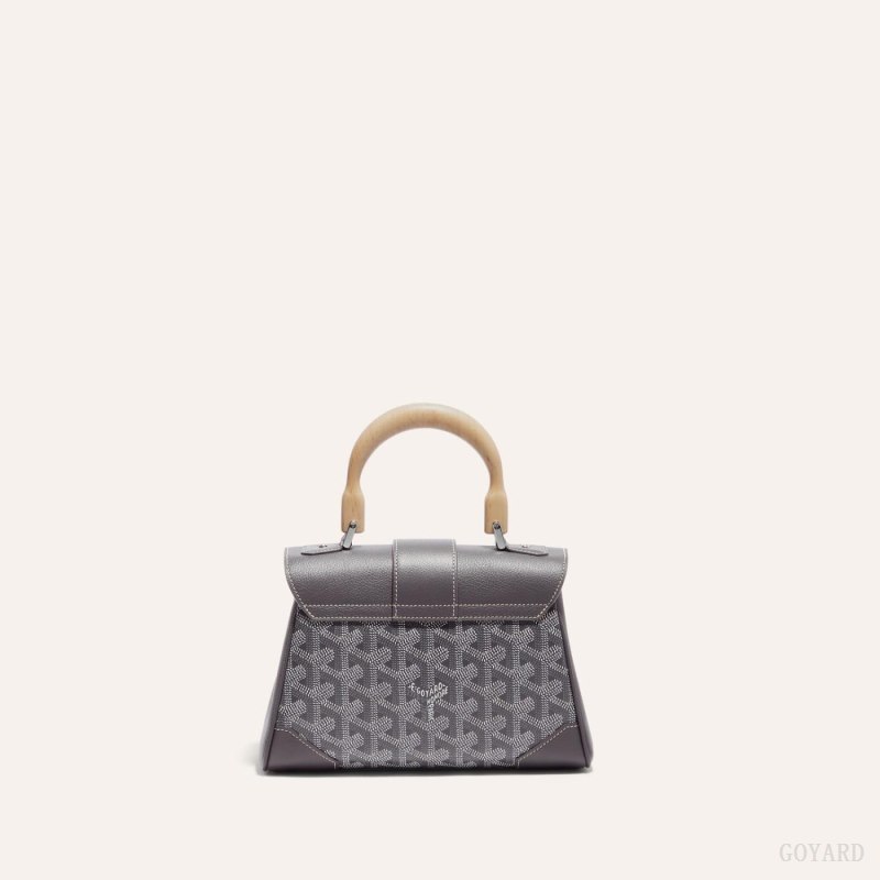 Bolsas Mini Goyard SAIGON SOUPLE MINI BAG Cinzentas | GY-CLD6414