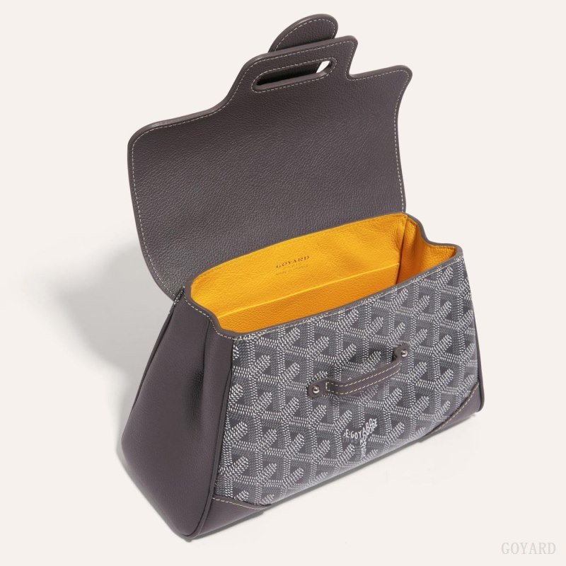 Bolsas Mini Goyard SAIGON SOUPLE MINI BAG Cinzentas | GY-CLD6414