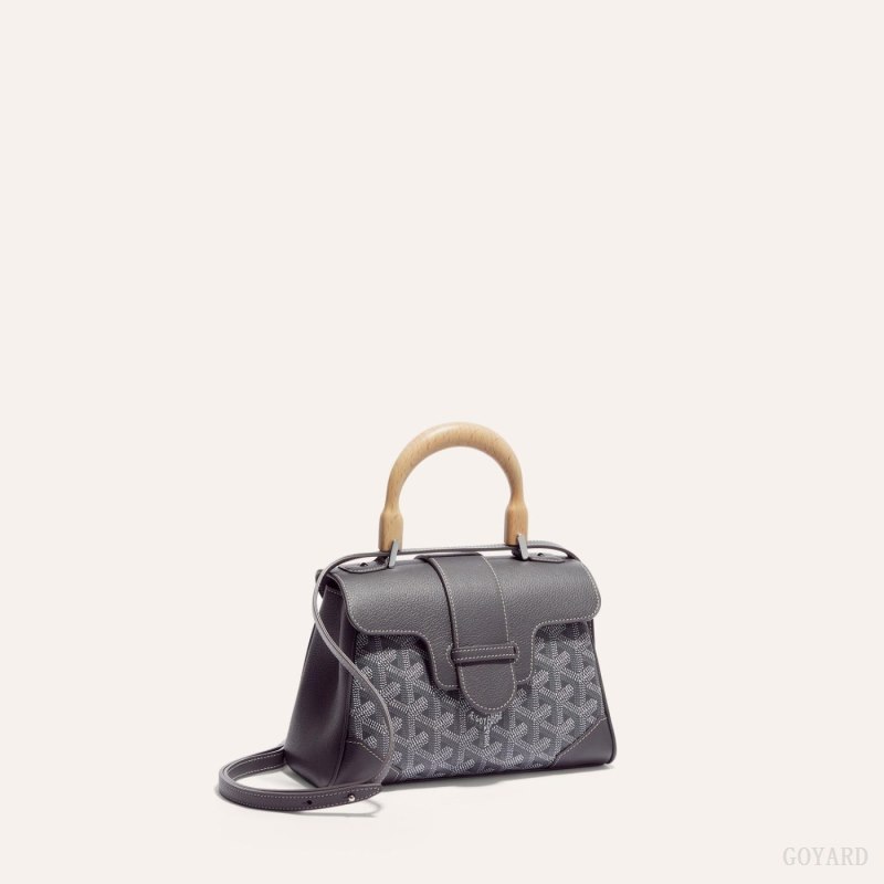 Bolsas Mini Goyard SAIGON SOUPLE MINI BAG Cinzentas | GY-CLD6414