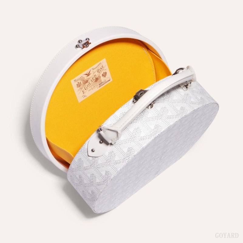Bolsas Mini Goyard THE ALTO HATBOX TRUNK BAG Branco | GY-JSC1427