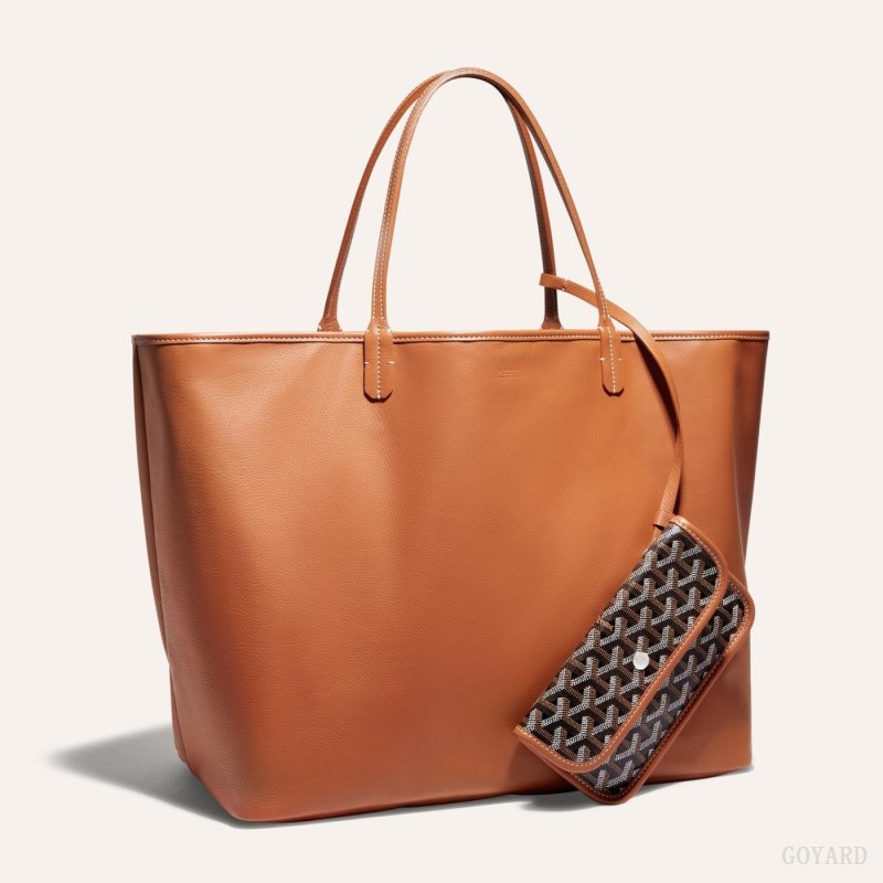 Bolsas Tote Goyard ANJOU GM BAG Pretas Marrom | GY-FEX4356