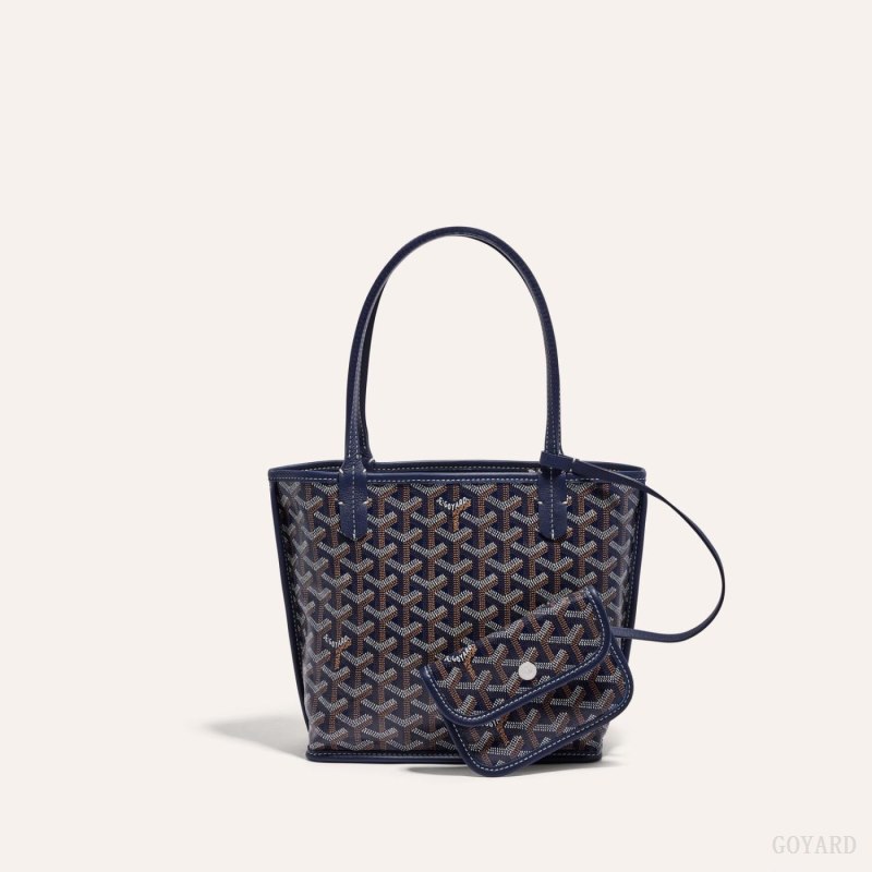 Bolsas Tote Goyard ANJOU MINI BAG Azul Marinho Azuis | GY-YHD0894