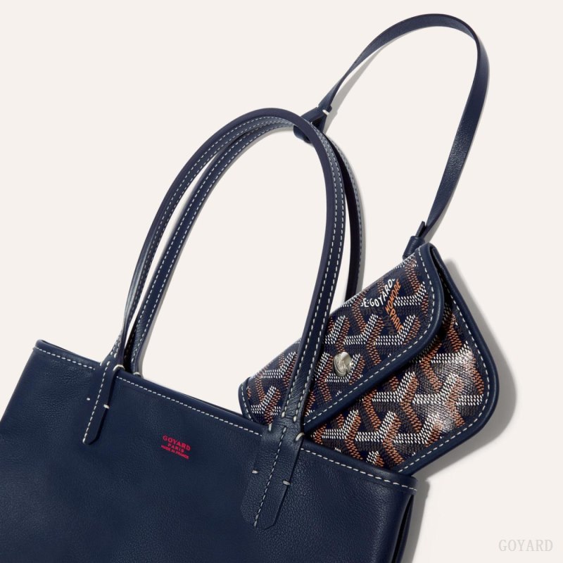 Bolsas Tote Goyard ANJOU MINI BAG Azul Marinho Azuis | GY-YHD0894