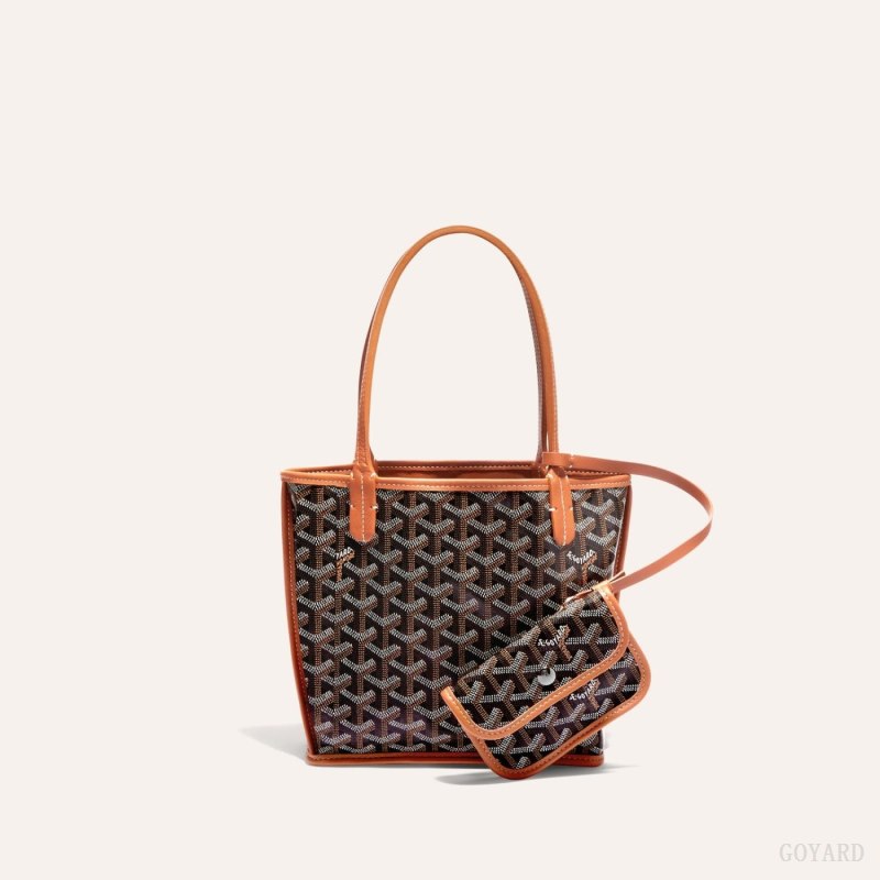 Bolsas Tote Goyard ANJOU MINI BAG Pretas Marrom | GY-XMG7837