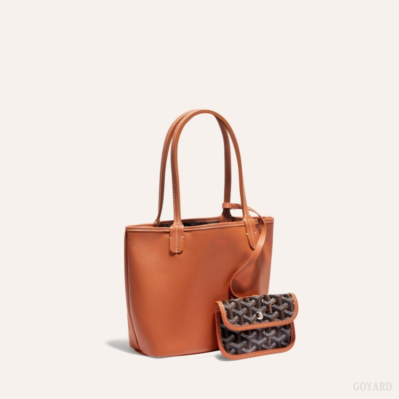 Bolsas Tote Goyard ANJOU MINI BAG Pretas Marrom | GY-XMG7837