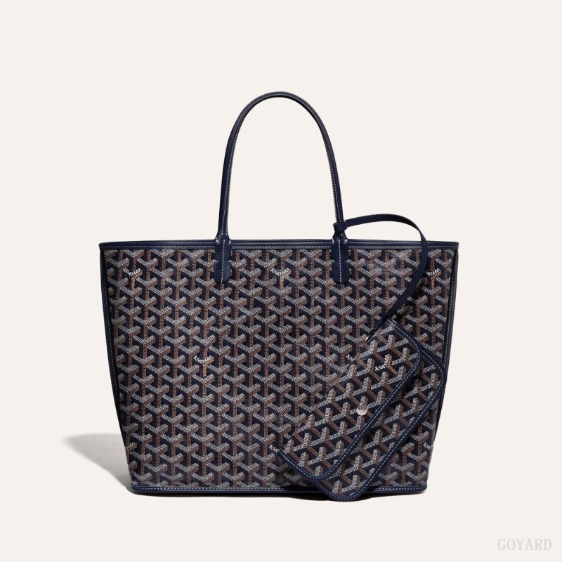 Bolsas Tote Goyard ANJOU PM BAG Azul Marinho Azuis | GY-QAZ9231