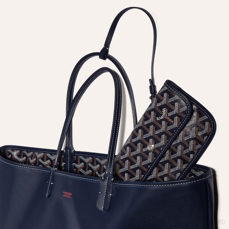 Bolsas Tote Goyard ANJOU PM BAG Azul Marinho Azuis | GY-QAZ9231