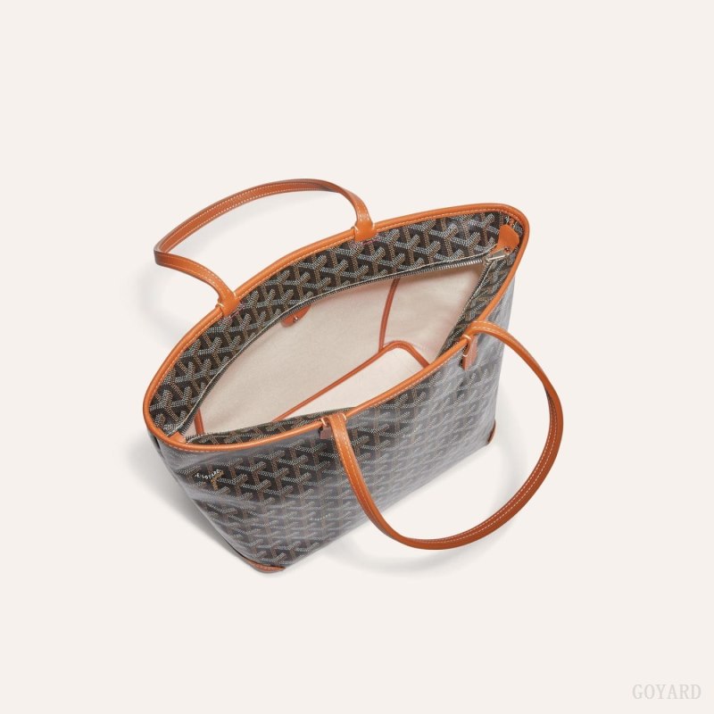 Bolsas Tote Goyard ARTOIS PM BAG Pretas Marrom | GY-JMK4340