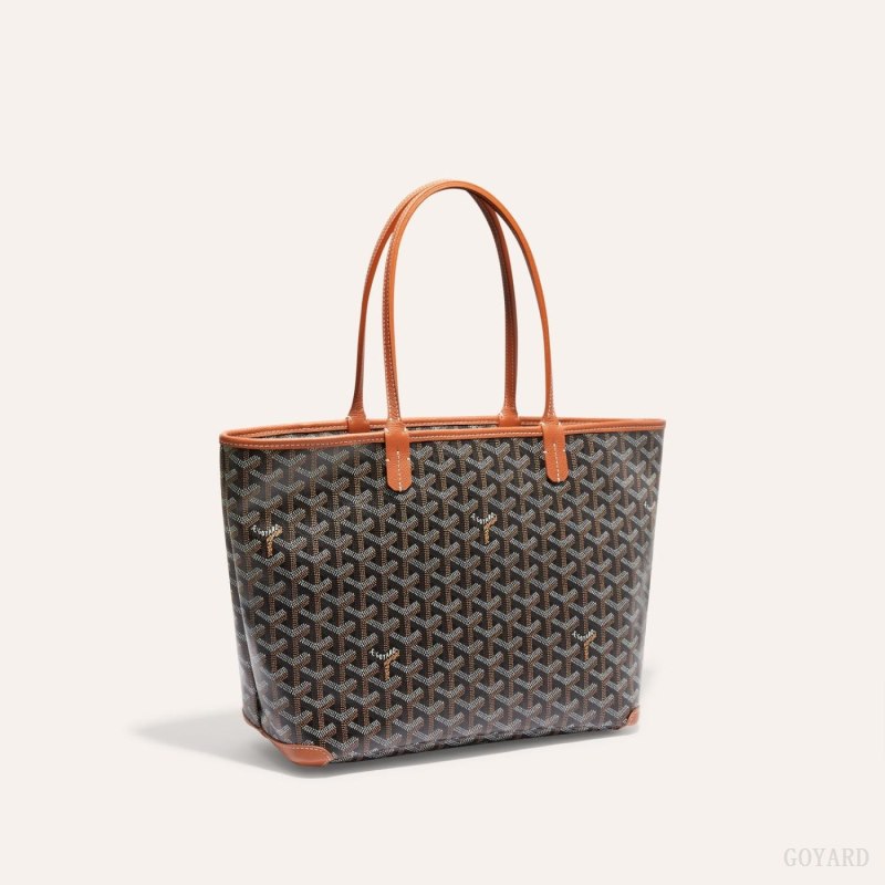 Bolsas Tote Goyard ARTOIS PM BAG Pretas Marrom | GY-JMK4340