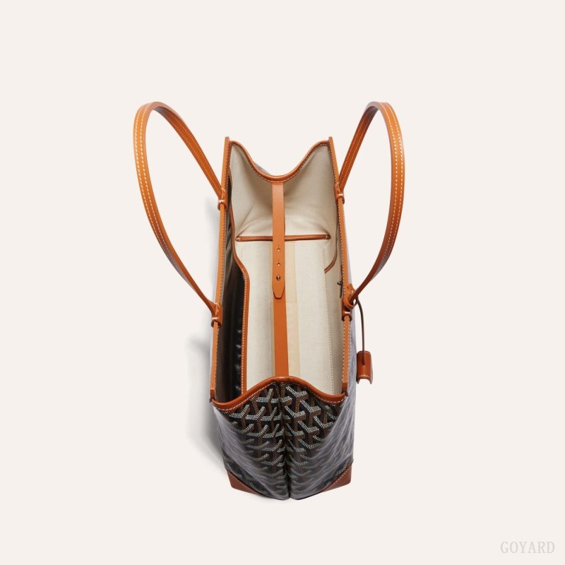 Bolsas Tote Goyard BELLECHASSE BIAUDE PM BAG Pretas Marrom | GY-GRT7074
