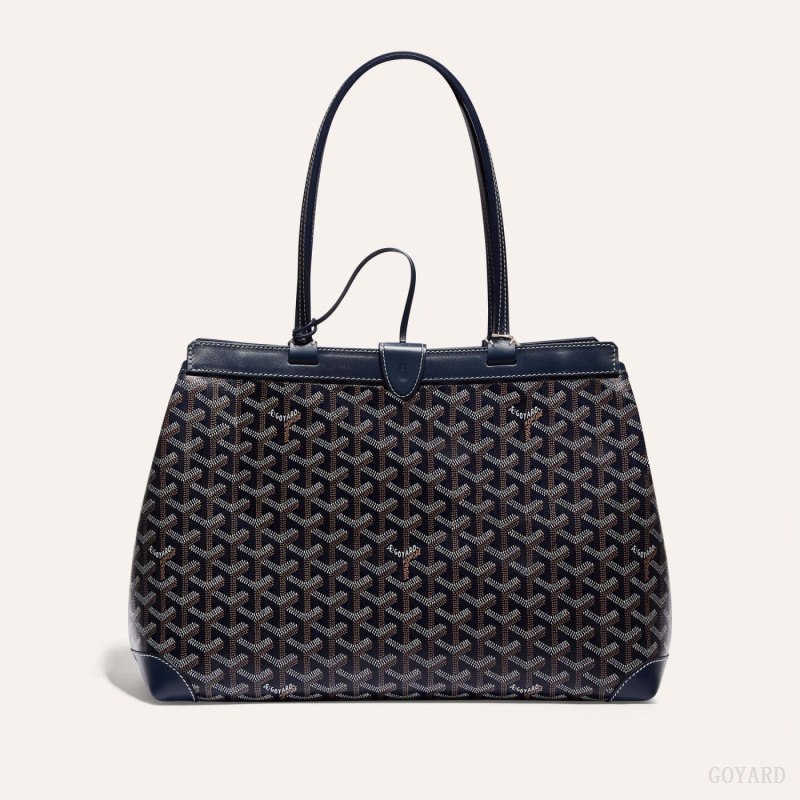 Bolsas Tote Goyard BELLECHASSE BIAUDE PM BAG Azul Marinho Azuis | GY-PJK6737