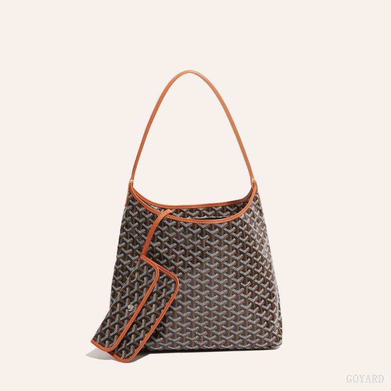 Bolsas Tote Goyard Bohème Hobo Bag Pretas Marrom | GY-ISH6105