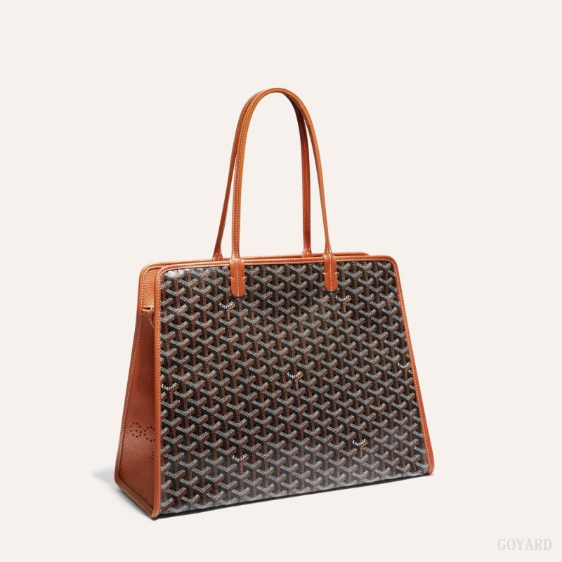 Bolsas Tote Goyard HARDY PM BAG Pretas Marrom | GY-GTF2320