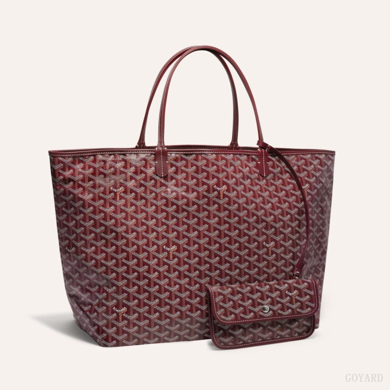 Bolsas Tote Goyard SAINT LOUIS GM BAG Bordeaux | GY-WJE1574