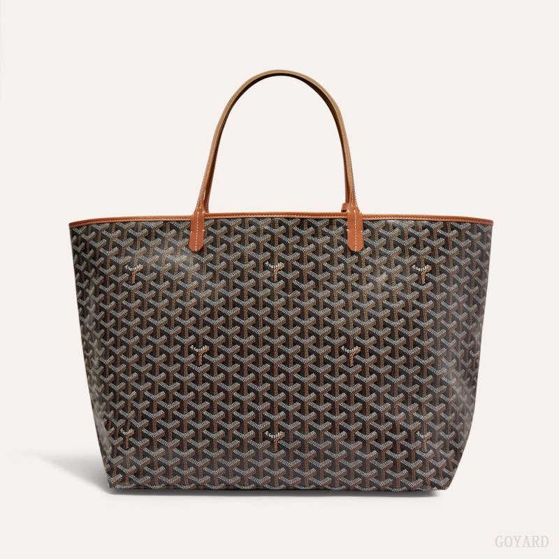 Bolsas Tote Goyard SAINT LOUIS GM BAG Pretas Marrom | GY-JOA6844