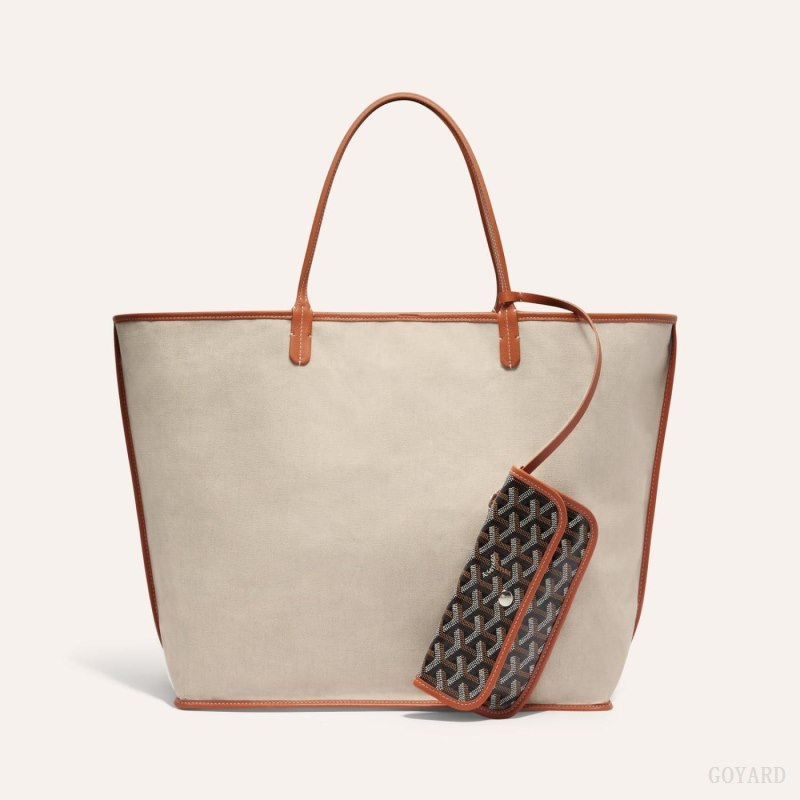 Bolsas Tote Goyard SAINT LOUIS GM BAG Pretas Marrom | GY-JOA6844