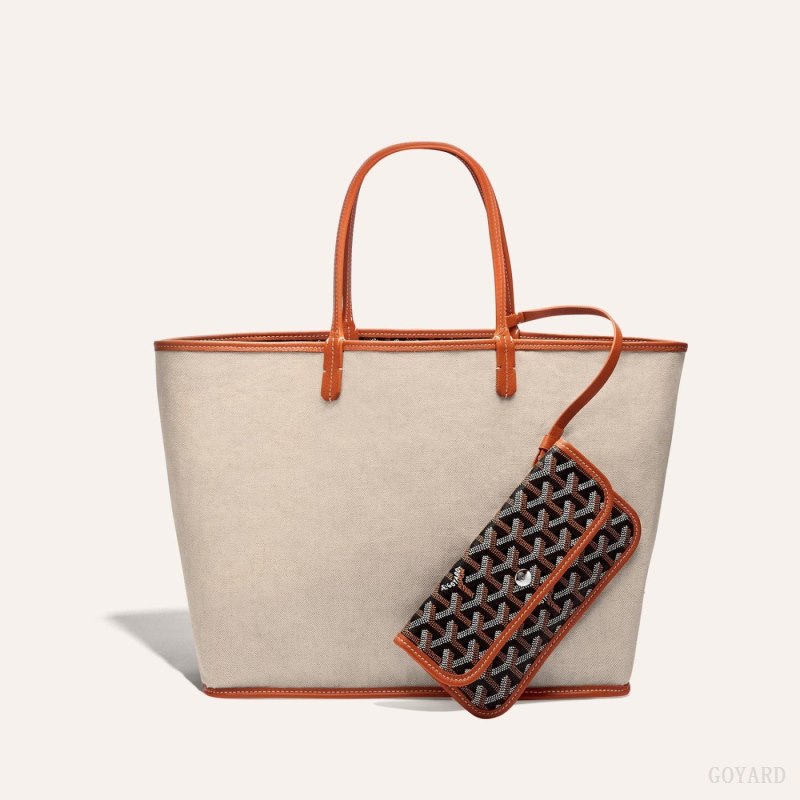 Bolsas Tote Goyard SAINT LOUIS PM BAG Pretas Marrom | GY-JYS7053