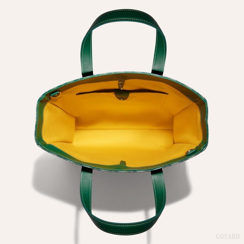 Bolsas Tote Goyard VOLTAIRE BAG Verdes | GY-TCY9383