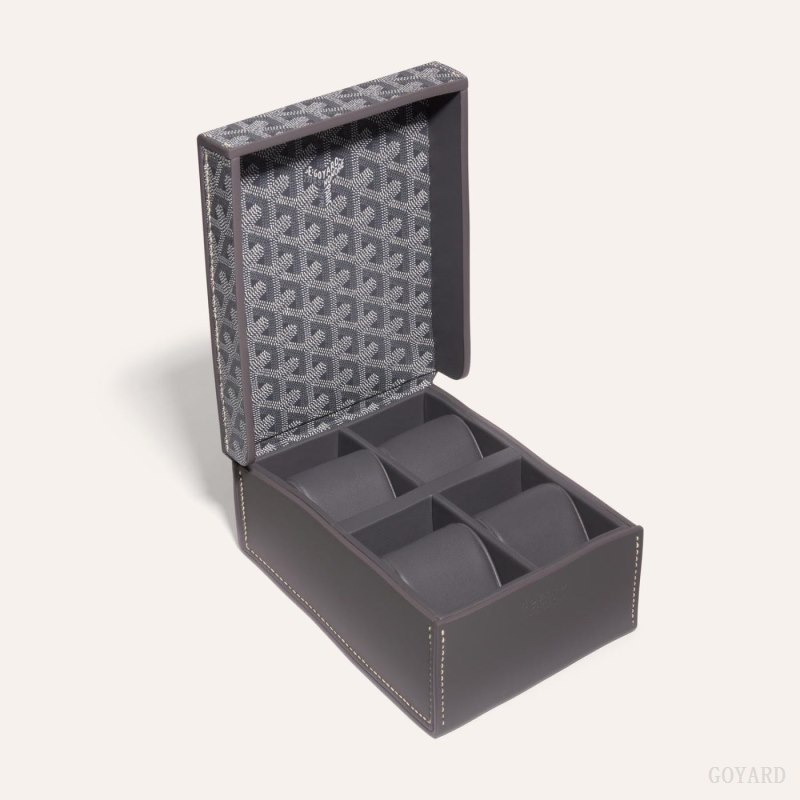 Boxes Goyard 4 WATCH CASE Cinzentas | GY-LHC4681