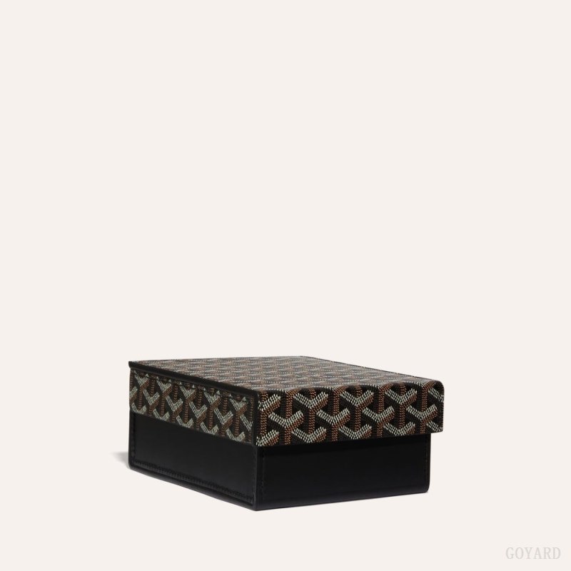 Boxes Goyard 4 WATCH CASE Pretas | GY-YAT1304