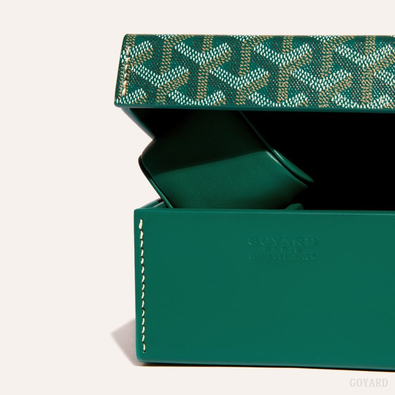 Boxes Goyard 4 WATCH CASE Verdes | GY-ZFF8672