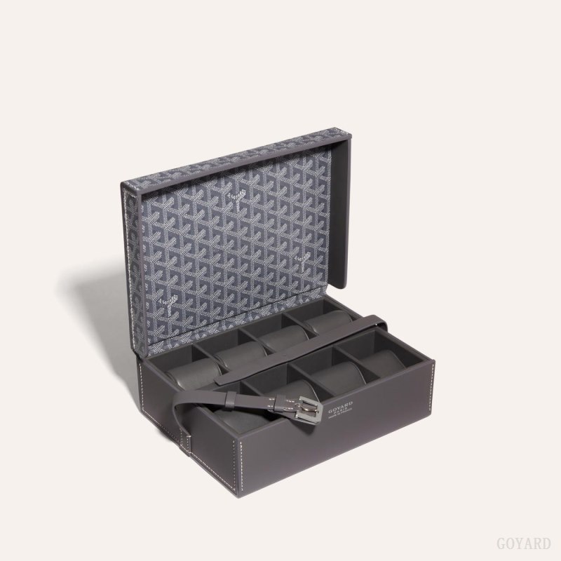 Boxes Goyard 8 WATCH CASE Cinzentas | GY-QBN7003