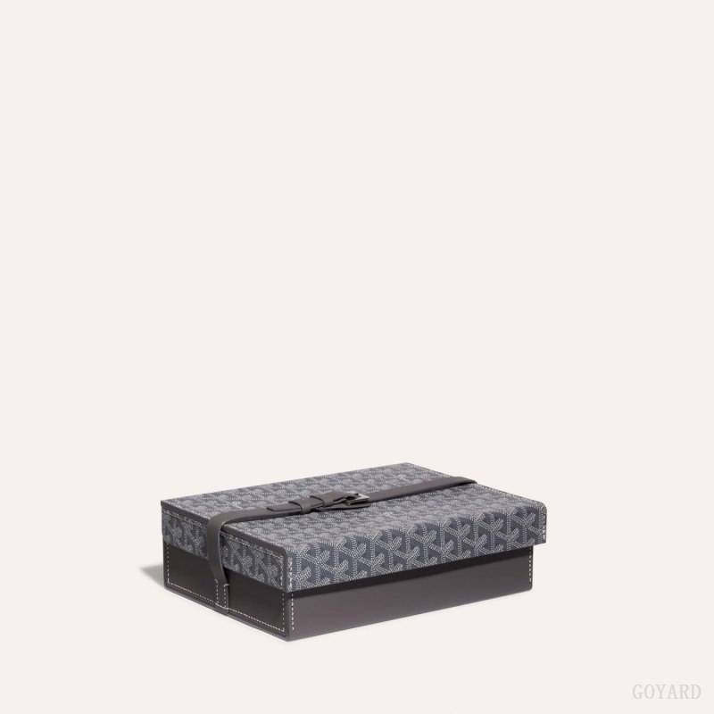 Boxes Goyard 8 WATCH CASE Cinzentas | GY-QBN7003