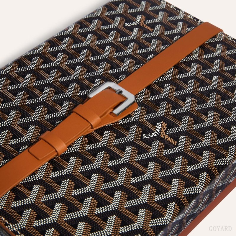 Boxes Goyard 8 WATCH CASE Pretas Marrom | GY-HHE6947