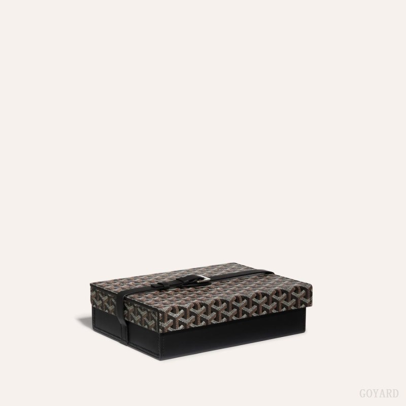 Boxes Goyard 8 WATCH CASE Pretas | GY-OHB0018
