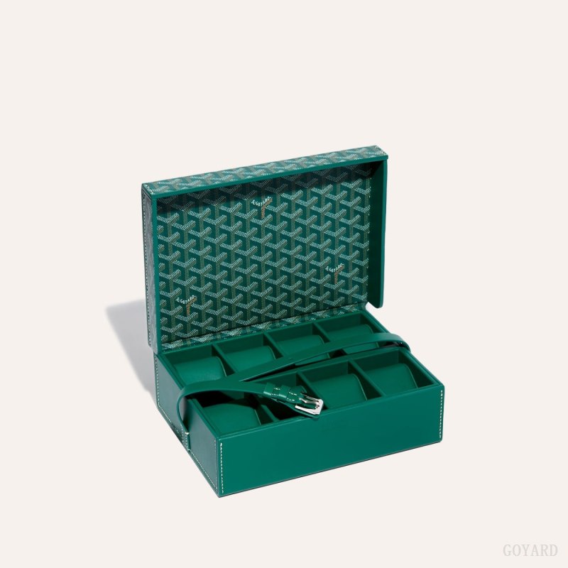 Boxes Goyard 8 WATCH CASE Verdes | GY-BIQ8923