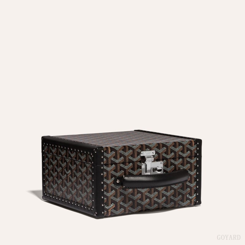 Boxes Goyard JOUX 6 WATCH CASE Pretas | GY-SQP6767