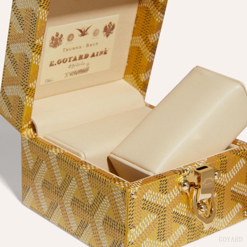 Boxes Goyard REGENCE TRUNK Douradas | GY-NER3877