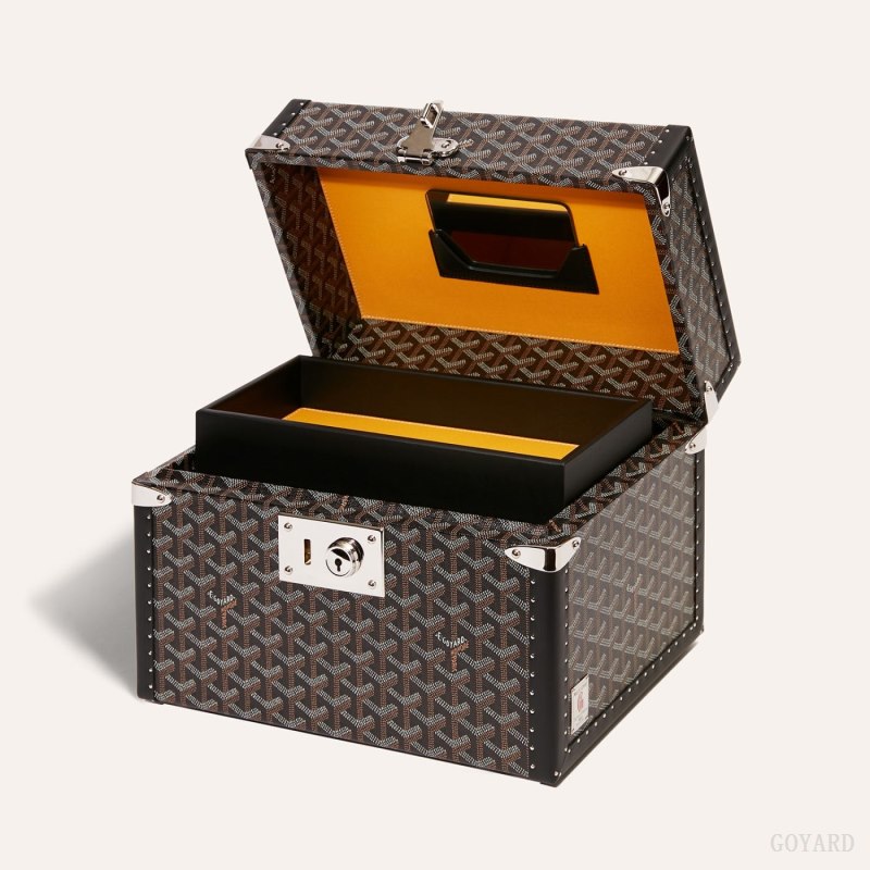 Boxes Goyard SARDAIGNE VANITY CASE Pretas | GY-XOA2339
