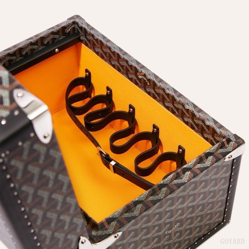 Boxes Goyard SARDAIGNE VANITY CASE Pretas | GY-XOA2339