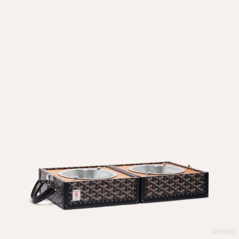 Boxes Goyard TRAVEL BOWL Pretas | GY-VUN3622