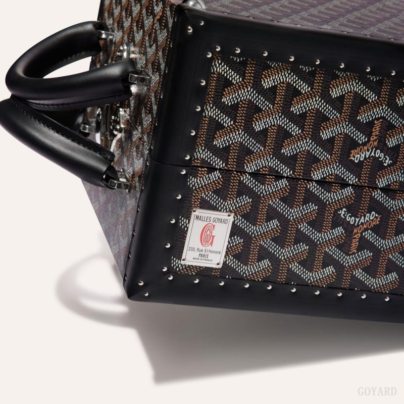 Boxes Goyard TRAVEL BOWL Pretas | GY-VUN3622