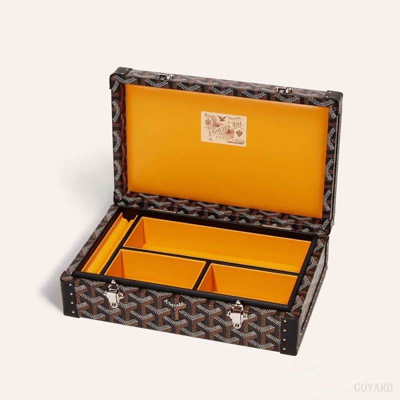 Boxes Goyard VENDÔME JEWELLERY CASE Pretas | GY-YWY0067