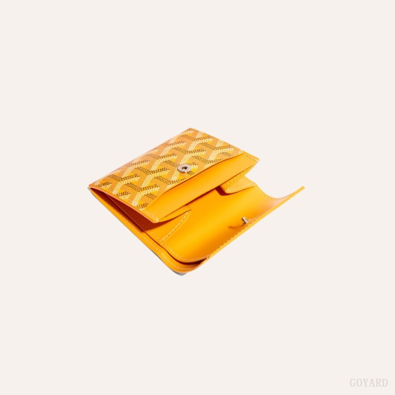 Carteiras Goyard MARIGNY WALLET Amarelas | GY-IIQ2356
