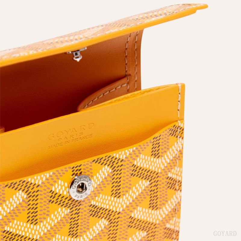 Carteiras Goyard MARIGNY WALLET Amarelas | GY-IIQ2356