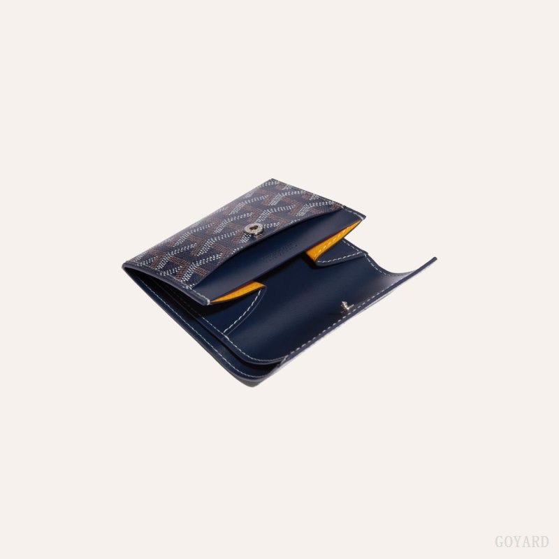 Carteiras Goyard MARIGNY WALLET Azul Marinho Azuis | GY-MTG7130